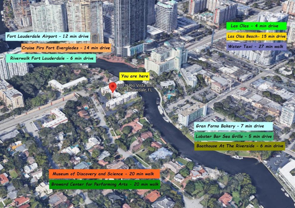 Designer River View Apartments Fort Lauderdale Kültér fotó